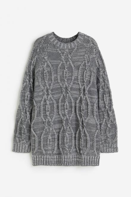 Shimmery Metallic Sweater